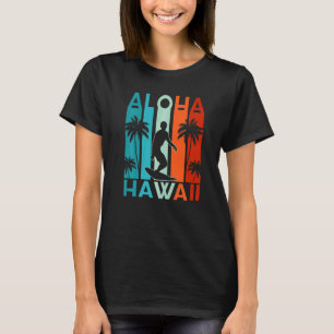 Aloha Hawaii Surfing Heaven Love To Surf T-Shirt