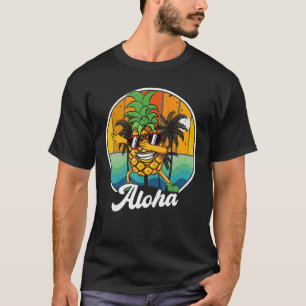 Aloha Hawaii T-Shirt Hawaiian Kids Boy Men Dabbing