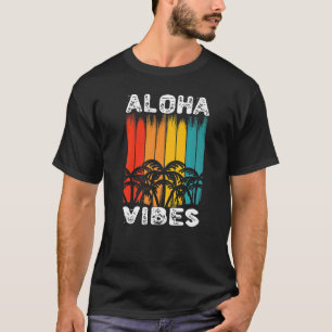 Aloha Hawaii Tiki Retro Vintage Maui Ohana Premium T-Shirt