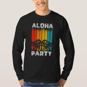 Aloha Hawaii Tiki Retro Vintage Maui Ohana T-Shirt