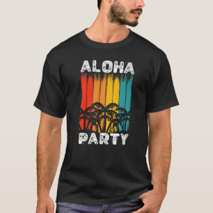Aloha Hawaii Tiki Retro Vintage Maui Ohana T-Shirt