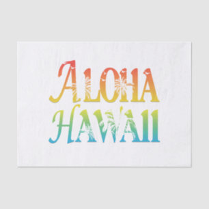 Aloha Hawaii Tissue Paper