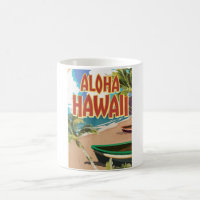 Aloha Hawaii Travel poster
