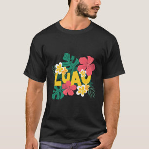 Aloha Hawaii Tropical Island Luau Py Surfing T-Shirt