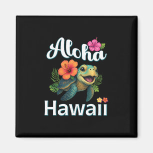 Aloha Hawaii Turtle Hawaiian Island Kids Toddler M Magnet
