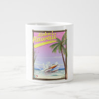 Aloha! Hawaii Vintage style travel poster
