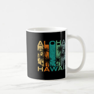 Aloha Hawaii Vintage Surfboard  Coffee Mug