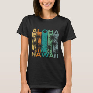 Aloha Hawaii Vintage Surfboard T-Shirt