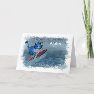 Aloha Hawaiian Christmas Holiday Card