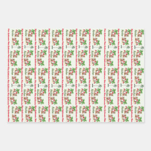 Aloha Hawaiian Christmas Wrapping Paper