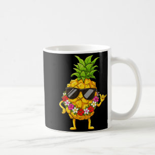Aloha Hawaiian Cute Ne Shaka Hibiscus Kids Girls Coffee Mug