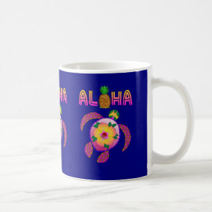 Aloha Hawaiian Honu Turtle Coffee Mug