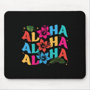 Aloha Hawaiian Summer Hawaii Vacation Kids Men Wom Mouse Mat