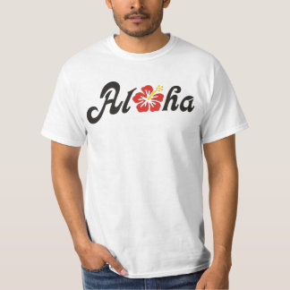 Aloha Hibiscus - flat Hawaii design + your ideas T-Shirt