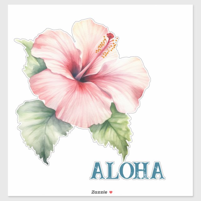 Aloha Hibiscus Flower (Sheet)