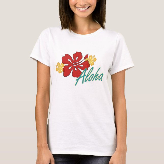 Aloha Hibiscus T-Shirt (Front)