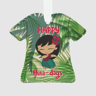 Aloha Honeys Christmas Holiday Hula Aloha Shirt Or Ornament