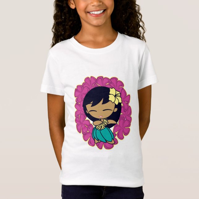 "Aloha Honeys" Girls Tee (Front)