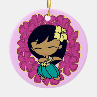 Aloha Honeys Hula Girl Ornaments