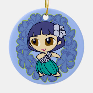Aloha Honeys Hula Girl Ornaments