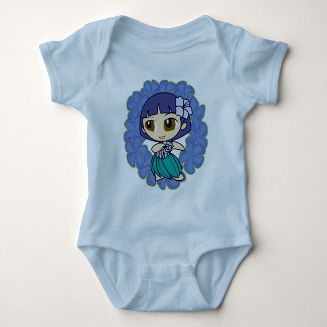 "Aloha Honeys" Infant Creeper (Front)