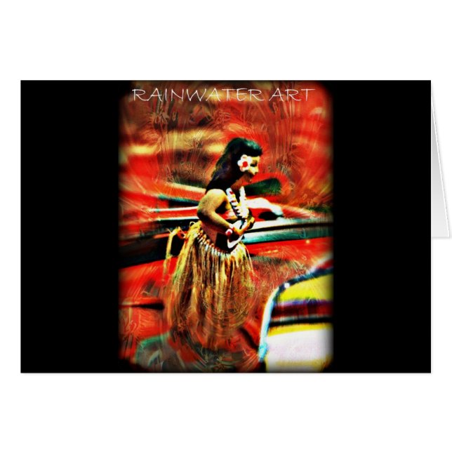 Aloha Hula Girl (Front Horizontal)