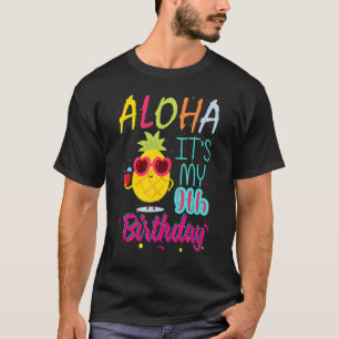 Aloha It's My 9th Birthday Hawaiian 9 Years Toddle T-Shirt