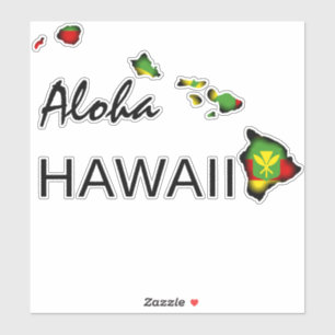 ALOHA - KANAKA MAOLI HAWAII ISLANDS BLK
