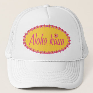 Aloha kaua-Yellow Trucker Hat