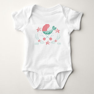 Aloha Keiki Mermaid Stroller Baby Bodysuit