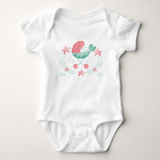 Aloha Keiki Mermaid Stroller Baby Bodysuit