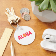 Aloha Keychain