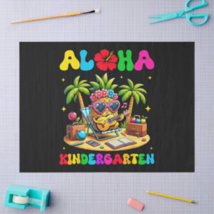 Aloha Kindergarten Pineapple Hawaii Back to School Tissue Paper