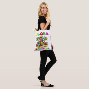 Aloha Kindergarten Pineapple Hawaii Back to School Tote Bag