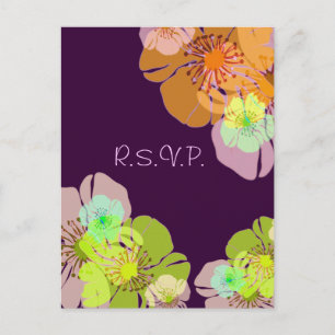 Aloha/ Luau RSVP postcards, for 5x7 invites