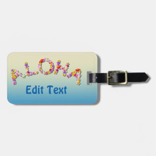 Aloha! Luggage Tag
