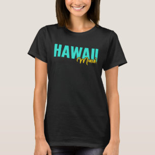 Aloha Maui Hawaii Hawaiian Sports Maui Surfing T-Shirt