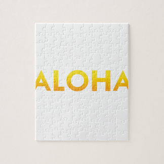 ALOHA Maui Hawaii Print Jigsaw Puzzle