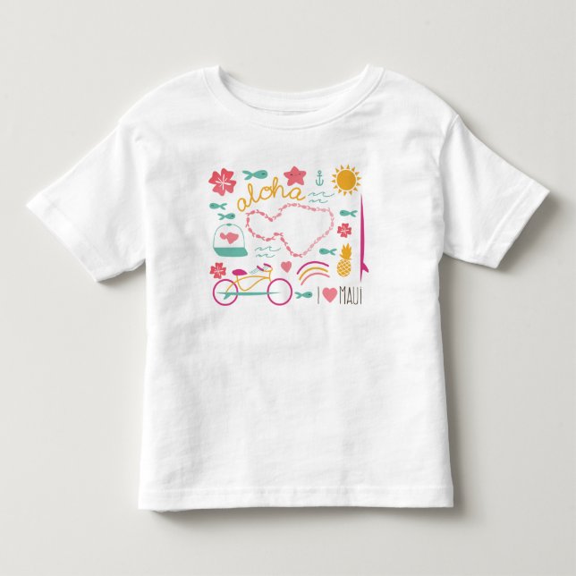 "Aloha Maui" T-Shirt (Front)