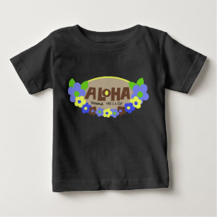 Aloha Means Hello Infant Creeper