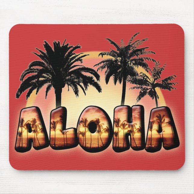 Aloha Mouse Mat (Front)