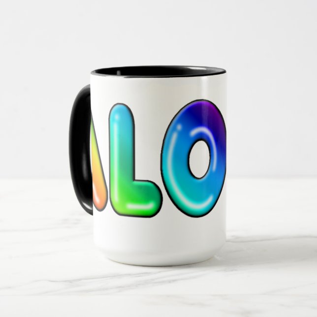 Aloha Mug (Front Left)