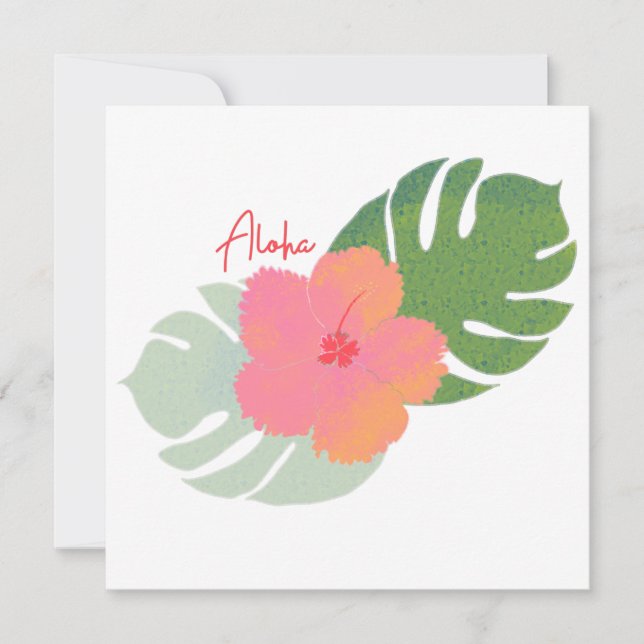 Aloha Notecard (Front)