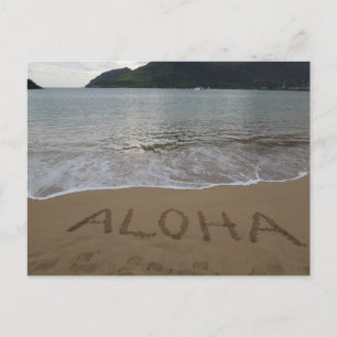 Aloha on the Beach Postcard