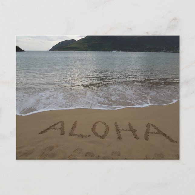 Aloha on the Beach Postcard (Front)