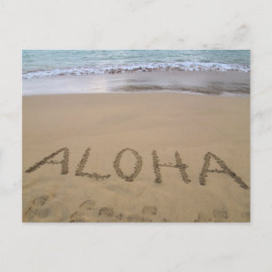 Aloha on the Beach Postcard