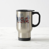 Aloha Palms USA Tropical Travel Mugs