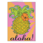 Aloha Pineapple Card