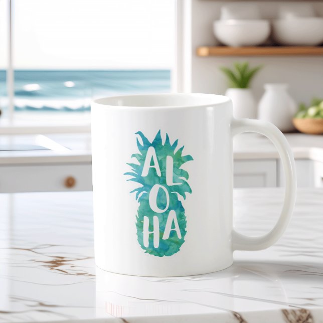 Aloha Pineapple Coffee Mug (Creator Uploaded)