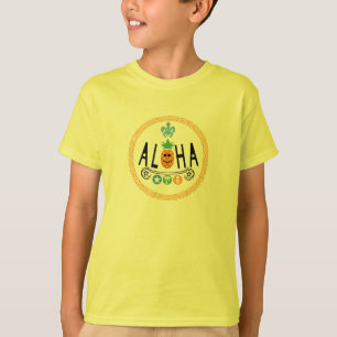Aloha Pineapple Design - Kids' Basic T-Shirt
